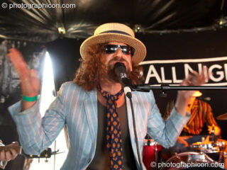 Last Man Standing perform on the Up All Night stage at the Secret Garden Party 2006. Huntingdon, United Kingdom. © 2006 Photographicon