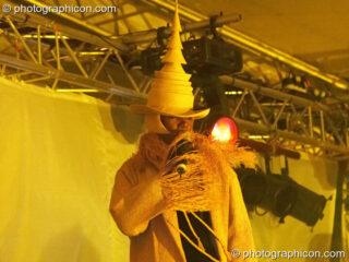 Grace Jones performs on the Great Stage at the Secret Garden Party 2008. Huntingdon, United Kingdom. © 2008 Photographicon