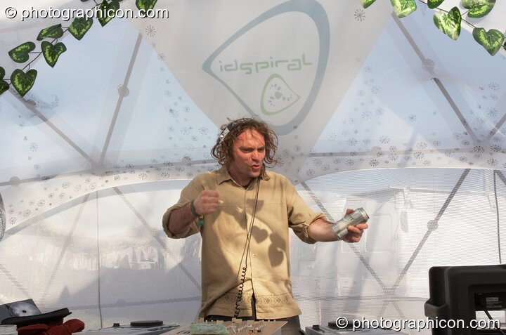 The idSpiral Stage at Sunrise Celebration 2006. Yeovil, United Kingdom. © 2006 Photographicon