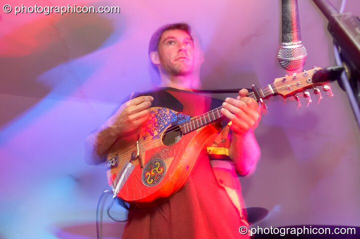 Mordekkers on the Small World Solar Stage at Sunrise Celebration 2006. Yeovil, United Kingdom. © 2006 Photographicon