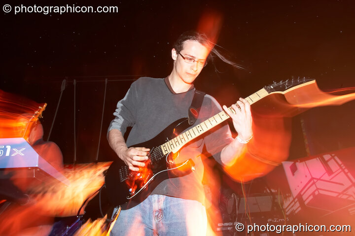 Groove Weird on the Invisible Circus Stage at Sunrise Celebration 2006. Yeovil, United Kingdom. © 2006 Photographicon