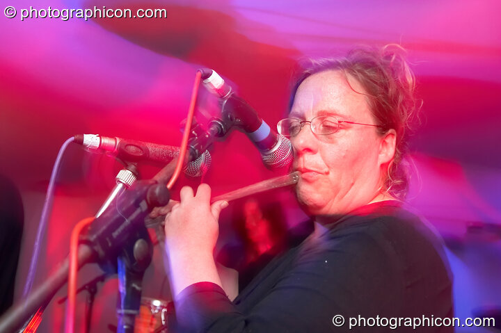 Tarantism on the Small World Solar Stage at Sunrise Celebration 2006. Yeovil, United Kingdom. © 2006 Photographicon