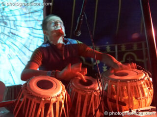 MAHA-RA performs on the Galactic Central Stage at Sunrise Celebration 2007. Yeovil, United Kingdom. © 2007 Photographicon