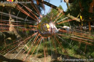 Large Dream Catchers at the Turaya Gathering 2004. Wimborne, United Kingdom. © 2004 Photographicon