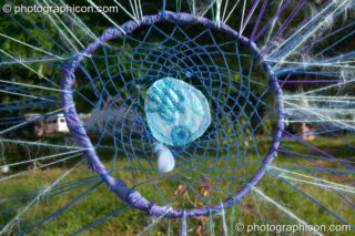 Large Dream Catchers at the Turaya Gathering 2004. Wimborne, United Kingdom. © 2004 Photographicon