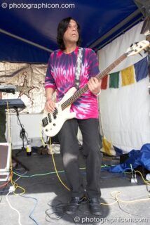 Pierre Luigi of Orchid Star playing on the World Music Stage at Kingston Green Fair 2006. Kingston upon Thames, United Kingdom. © 2006 Photographicon