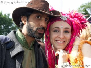 Zak and Kwalilox at Kingston Green Fair 2006. Kingston upon Thames, United Kingdom. © 2006 Photographicon