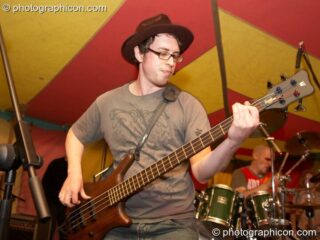 Andy Furlow of Step 13 playing on the Tadpole Stage at Kingston Green Fair 2006. Kingston upon Thames, United Kingdom. © 2006 Photographicon