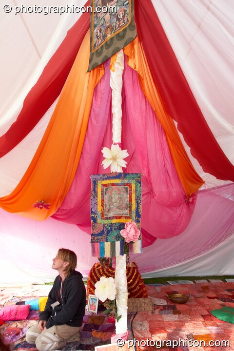 The Goddess Temple at Kingston Green Fair 2006. Kingston upon Thames, United Kingdom. © 2006 Photographicon