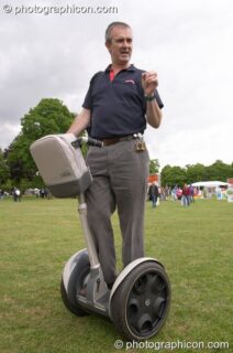 Segway Human Transporters at the London Green Lifestyle Show 2005. London, United Kingdom. © 2005 Photographicon