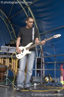 Orchid Star on the main stage at the London Green Lifestyle Show 2005. London, United Kingdom. © 2005 Photographicon