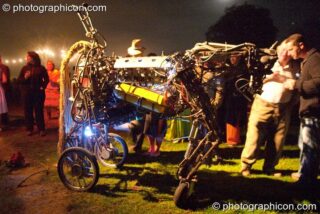 Paka's Metal Horse at the Lost Vagueness Summer Party 2004. Lewes, United Kingdom. © 2004 Photographicon