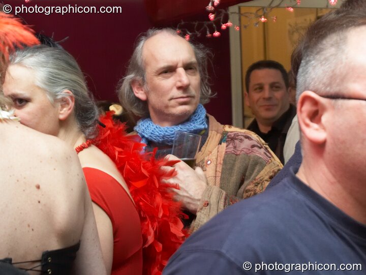Sam Hermitage at the Save The World Club Burlesque Ball. Kingston upon Thames, United Kingdom. © 2005 Photographicon