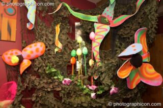Decor in the Dub Club space at Indigitous. London, United Kingdom. © 2006 Photographicon