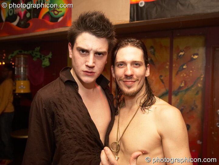 Dancers in the Dub Club space at Indigitous. London, United Kingdom. © 2006 Photographicon