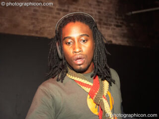 Trojan Records DJ set in the Dub Club space at Echo System. London, United Kingdom. © 2006 Photographicon