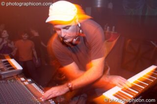 Freq playing live in the Digital Disco space at Echo System. London, United Kingdom. © 2006 Photographicon