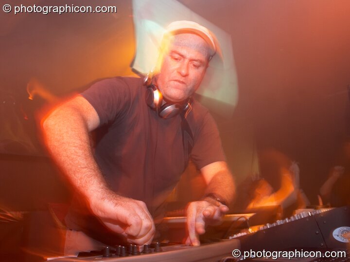 Freq playing live in the Digital Disco space at Echo System. London, United Kingdom. © 2006 Photographicon