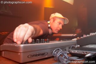 Freq playing live in the Digital Disco space at Echo System. London, United Kingdom. © 2006 Photographicon