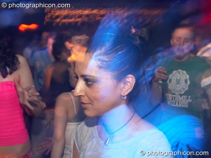 Dancers in the Psychedelic Rollercoaster Room at Chrysalid. London, United Kingdom. © 2006 Photographicon