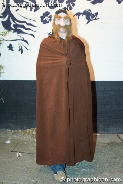 People who dress for the Halloween occasion at the Twisted Records 10th Birthday Party. London, United Kingdom. © 2006 Photographicon