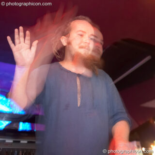 Mr Peculiar performs in the Main room at the Liquid Records party. London, United Kingdom. © 2007 Photographicon