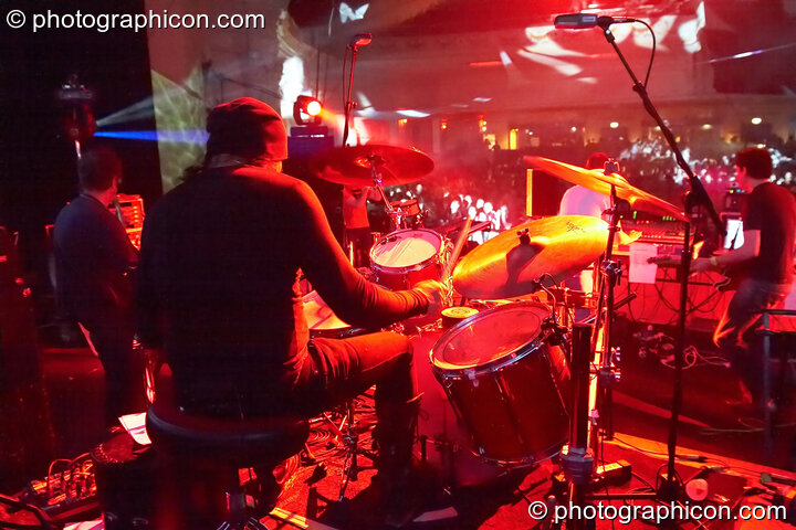 Andy Gangadeen of Younger Brother performs on the Main Stage at the Twisted Records concert. London, United Kingdom. © 2007 Photographicon
