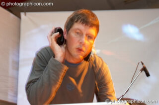 Toby Marks of Banco de Gaia performs at Saharawi, The Synergy Centre. London, United Kingdom. © 2007 Photographicon