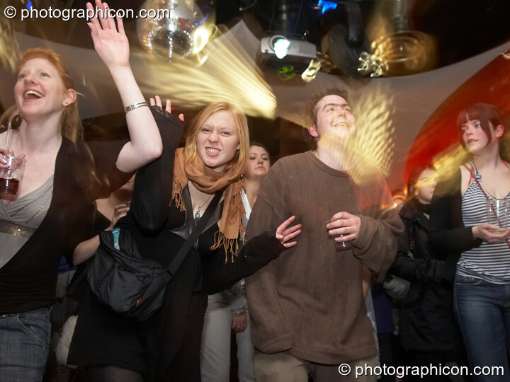 Dancers in the Main Room at Future Music Vol. 1. London, United Kingdom. © 2007 Photographicon