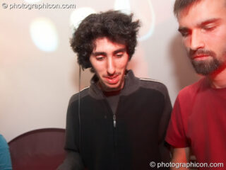 Zakaria (Maternity / Blood Tribe, UK) DJ's on the Alternative Stage at Future Music Vol. 1. London, United Kingdom. © 2007 Photographicon