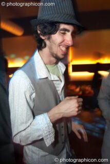 Zak at Dave Green's birthday party. London, United Kingdom. © 2007 Photographicon