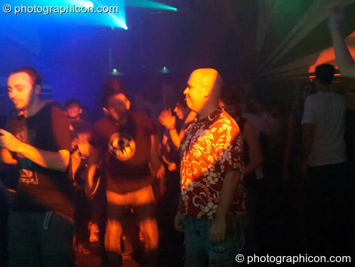 Dancers in the Future Funk Room at Future Music. London, United Kingdom. © 2008 Photographicon