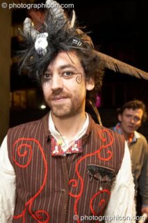 Simon Posford in costume at Shpongle Live in Concert. London, United Kingdom. © 2008 Photographicon