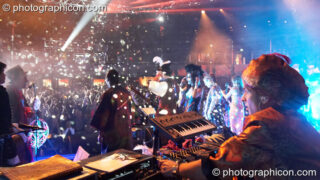Dick Trevor performs on keyboard and mixer with Shpongle at Shpongle Live in Concert. London, United Kingdom. © 2008 Photographicon