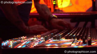 Merv Pepler of Eat Static performs live at the inSpiral Lounge in London. London, United Kingdom. © 2009 Photographicon