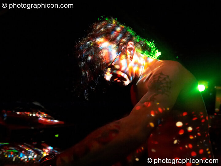 Merv Pepler of Eat Static performs live at the inSpiral Lounge in London. London, United Kingdom. © 2009 Photographicon