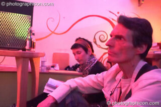 The audience enjoy Gong Poesy Electrique at inSpiral Lounge 21/08/2009. London, United Kingdom. © 2009 Photographicon