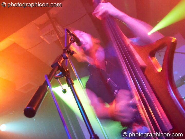Subsource perform on the Skandalous! stage at Electric Circus / Circus2Gaza. London, United Kingdom. © 2009 Photographicon