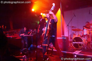 Subsource perform on the Skandalous! stage at Electric Circus / Circus2Gaza. London, United Kingdom. © 2009 Photographicon