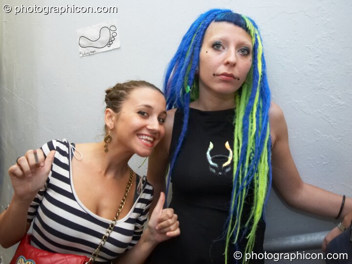 Colourful people at Electric Circus / Circus2Gaza. London, United Kingdom. © 2009 Photographicon