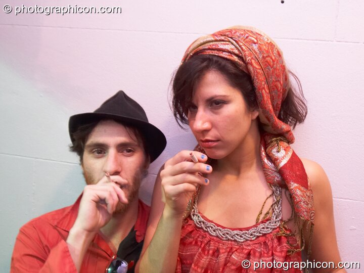 Colourful people at Electric Circus / Circus2Gaza. London, United Kingdom. © 2009 Photographicon