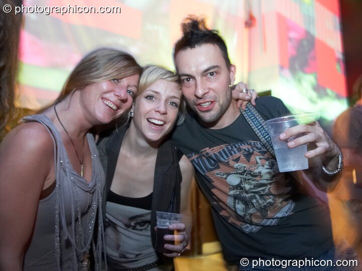 Fluffy and Matt at Electric Circus / Circus2Gaza. London, United Kingdom. © 2009 Photographicon