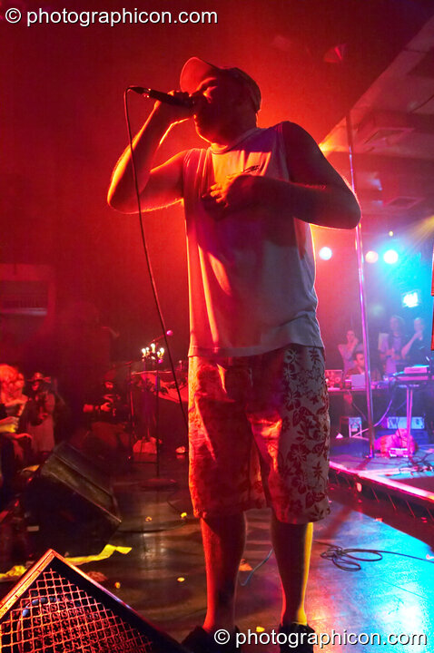 Zion Train perform on the Skandalous! stage at Electric Circus / Circus2Gaza. London, United Kingdom. © 2009 Photographicon