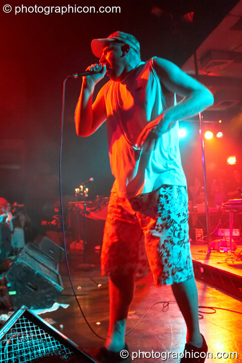 Zion Train perform on the Skandalous! stage at Electric Circus / Circus2Gaza. London, United Kingdom. © 2009 Photographicon