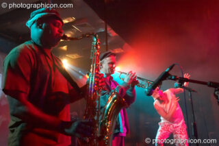 Zion Train perform on the Skandalous! stage at Electric Circus / Circus2Gaza. London, United Kingdom. © 2009 Photographicon