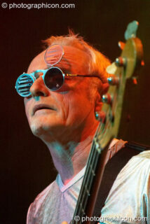 Mike Howlett of Planet Gong performs at the Kentish Town Forum. London, United Kingdom. © 2009 Photographicon