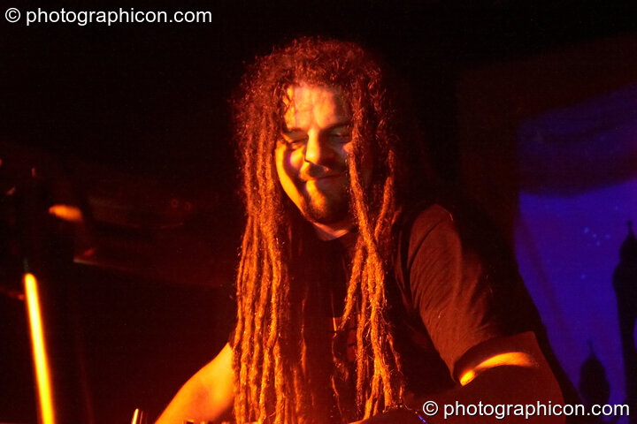 Mark "Mindflux" Fletcher of Zubzub performs in the Peppermint Hippo Rehab Clinic at the Electric Circus. London, United Kingdom. © 2010 Photographicon