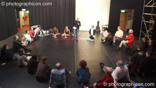 A community-cast workshop in preparation for The Southwark Mysteries 2010. London, United Kingdom. © 2010 Photographicon