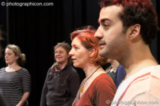 A community-cast workshop in preparation for The Southwark Mysteries 2010. London, United Kingdom. © 2010 Photographicon