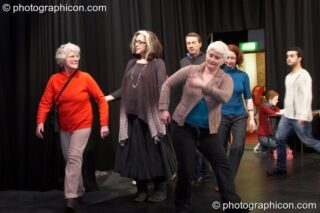 A community-cast workshop in preparation for The Southwark Mysteries 2010. London, United Kingdom. © 2010 Photographicon